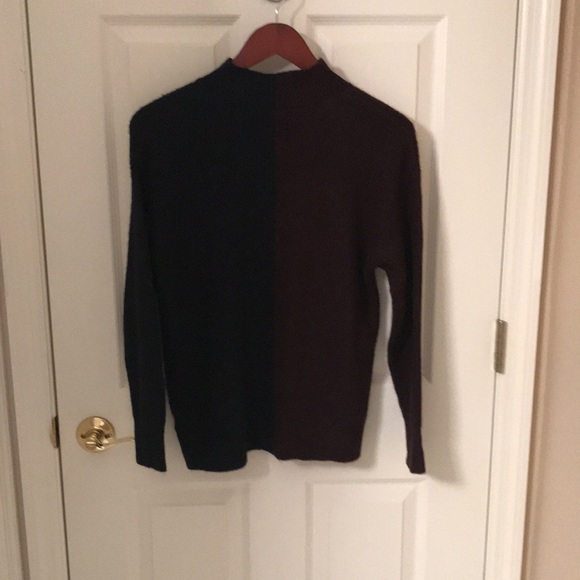 Purple & Black Sweater by Apt 9 - Picture 3 of 5